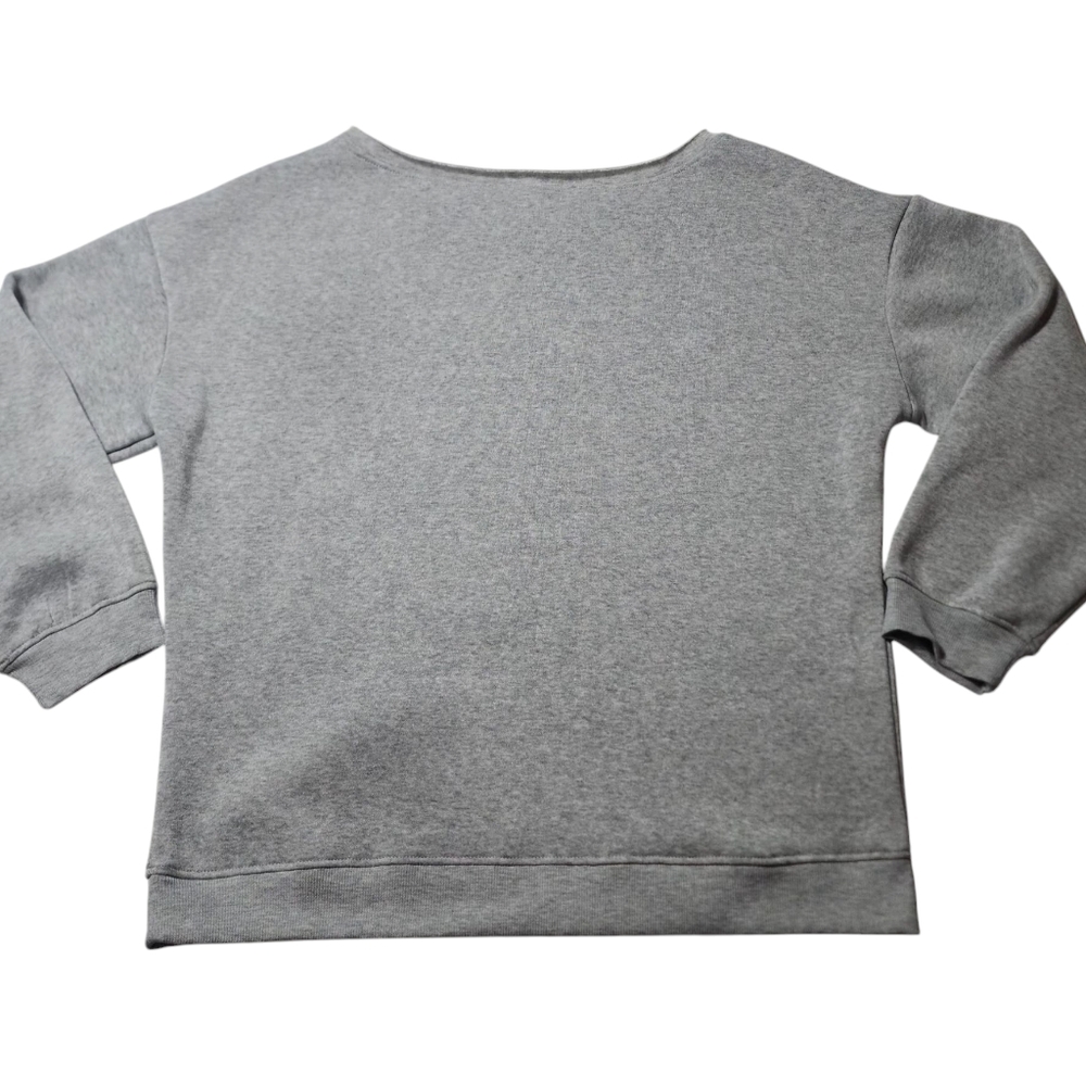 Gray City Of Angels California Off The Shoulder Sweatshirt - Picture 2 of 10